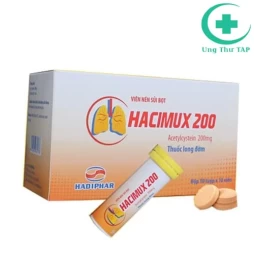 Hacimux 200 (viên sủi) Hadiphar - Thuốc điều trị viêm phế quản